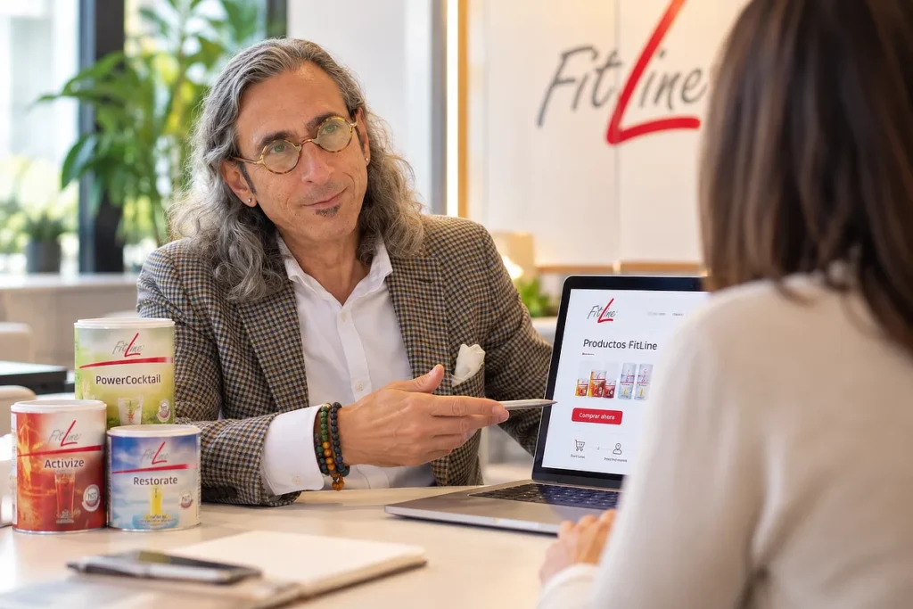 Orientación personalizada sobre productos FitLine y acceso a la compra online oficial